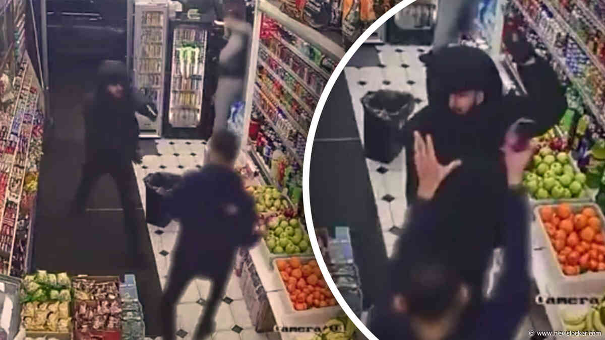 Heftige beelden duiken op: man ontwijkt kogel, gaat schutter te lijf