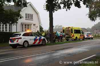 Fietser gewond na harde val, met spoed naar ziekenhuis