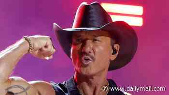 Country legend Tim McGraw, 59, suffers humiliating onstage mishap