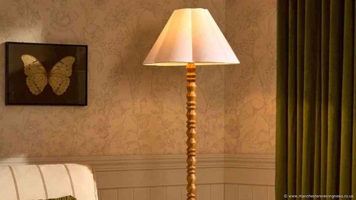 'Rustic cottagecore' lamp slashed from £119 to £48 'gives my living room a cosy feel'