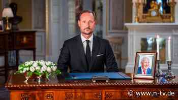 "Werde sein Lachen vermissen": Haakon VIII. spricht in erster Rede als König über "warmherzigen" Vater
