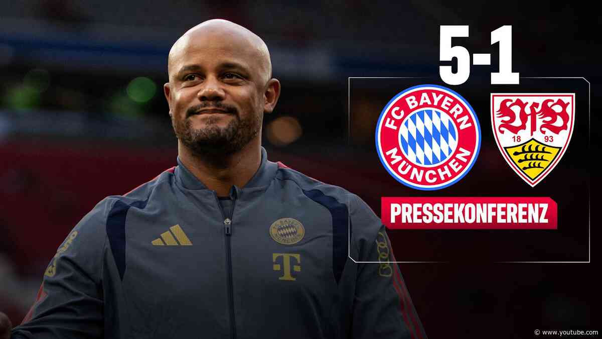 LIVE 🔴 Pressekonferenz nach FC Bayern 5- 1 VfB Stuttgart | 1. Spieltag Bundesliga