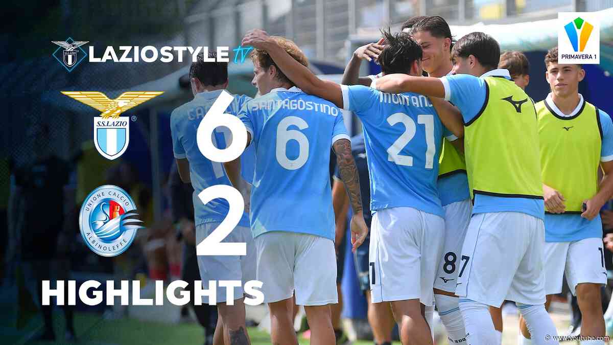 📽️ HIGHLIGHTS | PRIMAVERA1, LAZIO-ALBINOLEFFE 6-2