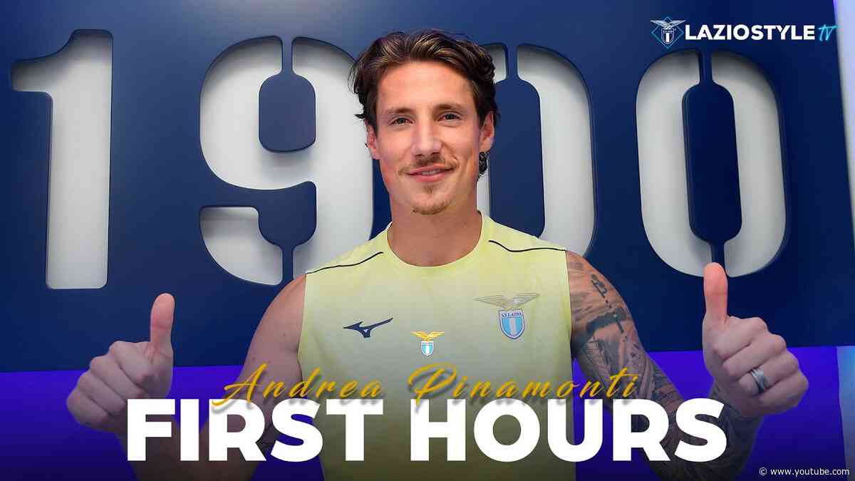 9️⃣ LE PRIME ORE IN BIANCOCELESTE DI ANDREA PINAMONTI