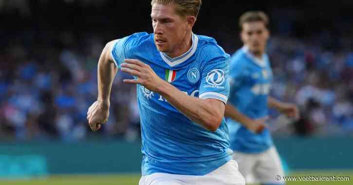 Kevin De Bruyne maakt meteen het grootste probleem van het Italiaanse voetbal duidelijk