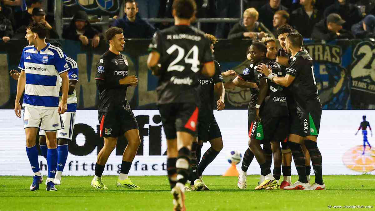 LIVE Eredivisie | PEC Zwolle doet vlak voor rust wat terug tegen NEC
