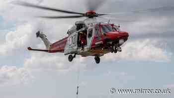 Coastguard helicopter scrambled as boat 'in distress' English Channel off Plymouth