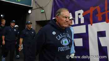 Bill Belichick kicks off UNC season in style after months of off-field turmoil... but age-gap girlfriend Jordon Hudson is nowhere to be seen in Dublin