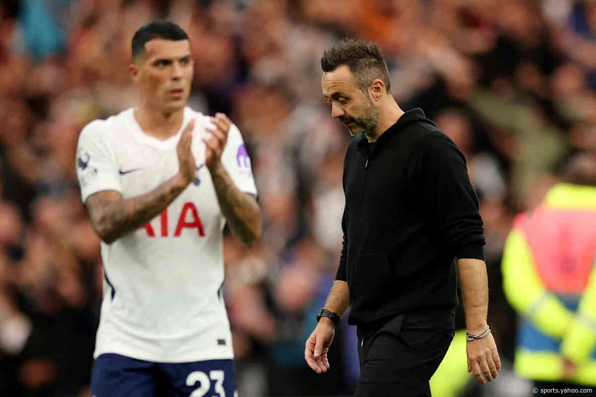 Roberto De Zerbi apologises for Newcastle defeat but insists Spurs ‘will not panic’