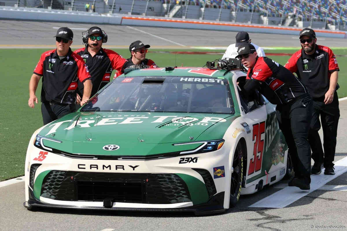 Harrison Burton replaces Riley Herbst at 23XI for Daytona NASCAR Cup race