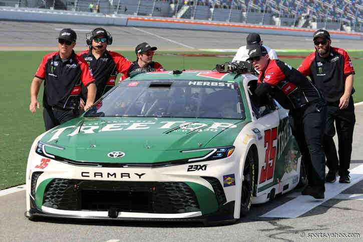 Harrison Burton replaces Riley Herbst at 23XI for Daytona NASCAR Cup race