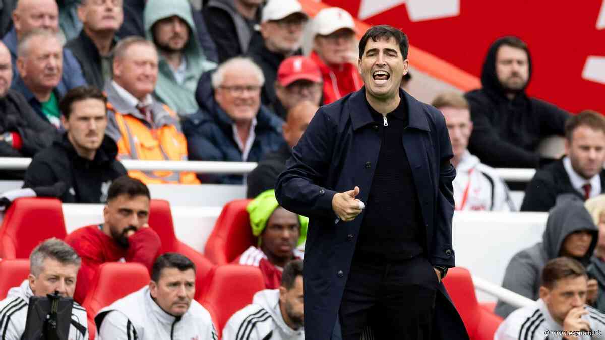 Iraola fumes over sub delay before Forest penalty