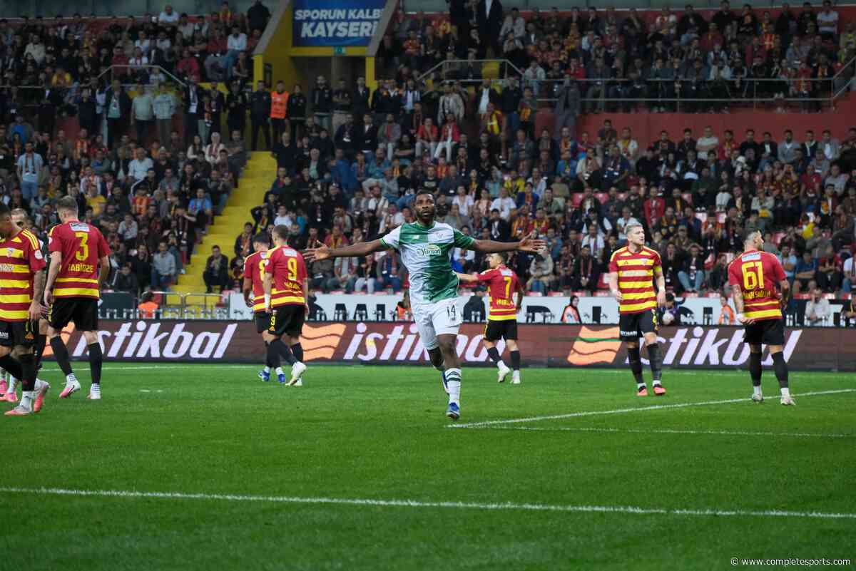 Turkey: Iheanacho Inspires Bursaspor Comeback Victory Over Kayserispor