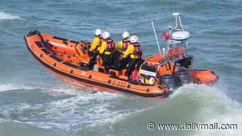 Vessel carrying five people reported 'in distress' in the English Channel off Plymouth - as Coastguard launches rescue mission