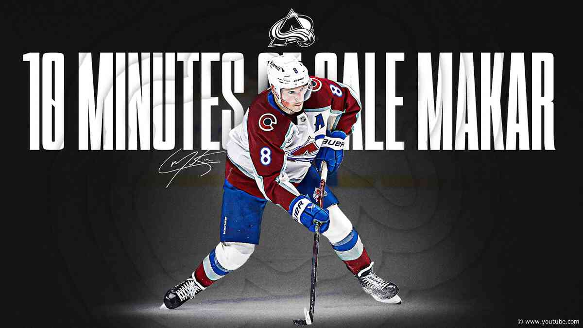 10 Minutes of Cale Makar Domination