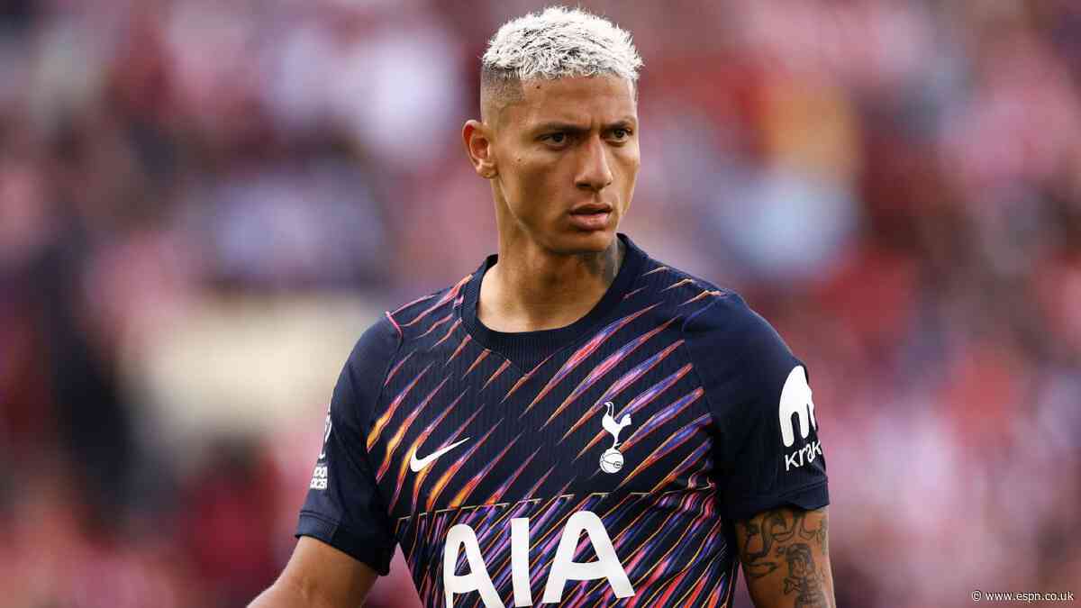 Spurs' De Zerbi: Richarlison, Danso, Sarr want out