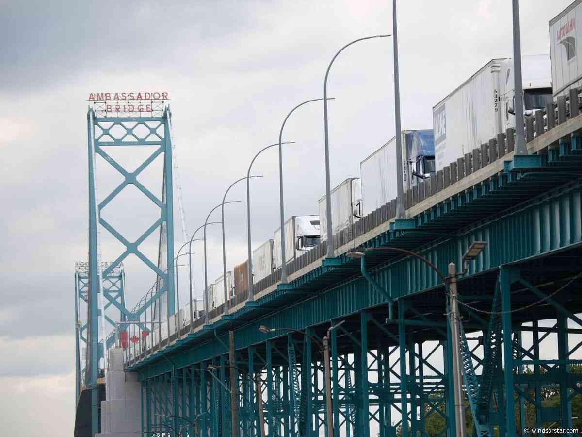 Driver arrested for attempting to evade Ambassador Bridge checkpoint: Windsor police