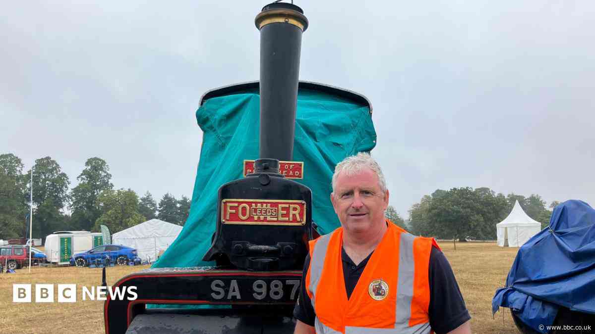 Rain 'takes away fire concerns' for steam rally