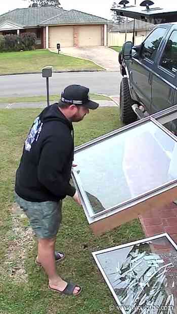 This is why you pay extra for delivery #expensivefails #brokenwindow #fail #diyfail #diy