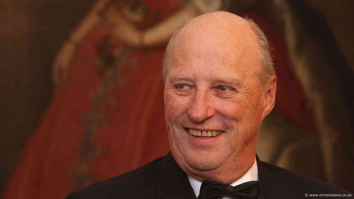 Newcastle tribute to King Harald V of Norway following his death after 35 years on the throne