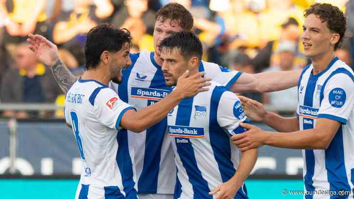 Bundesliga 2, Matchday 3: Hertha Berlin and Nuremberg maintain perfect records, winless St. Pauli and Kaiserslautern face off