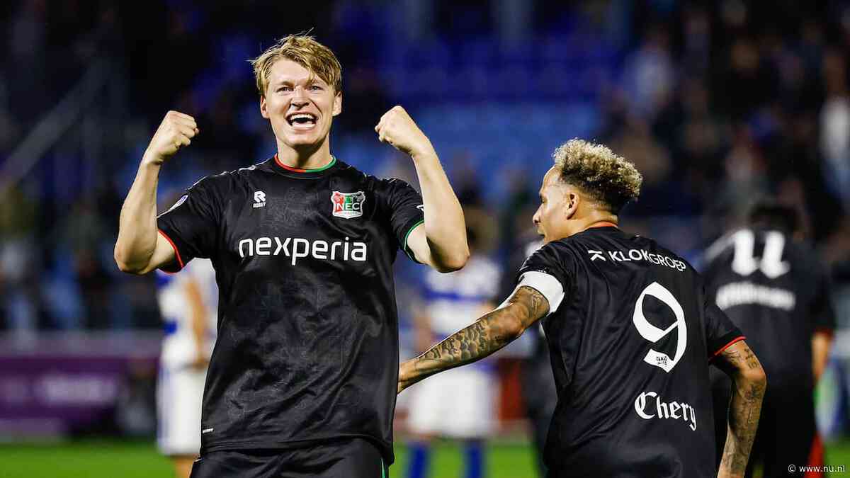 NEC klopt PEC in bijzonder duel met rentree scorende Schuurs én vier penalty's