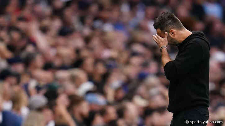 £300m spent, bottom of the table... but Spurs boss De Zerbi 'not angry'
