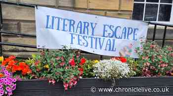 For the year of reading I spent my Saturday at the Literary Escape Festival at Newcastle Racecourse
