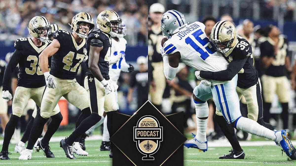 Saints-Cowboys Preseason Recap on the Saints Podcast | Aug. 28, 2026