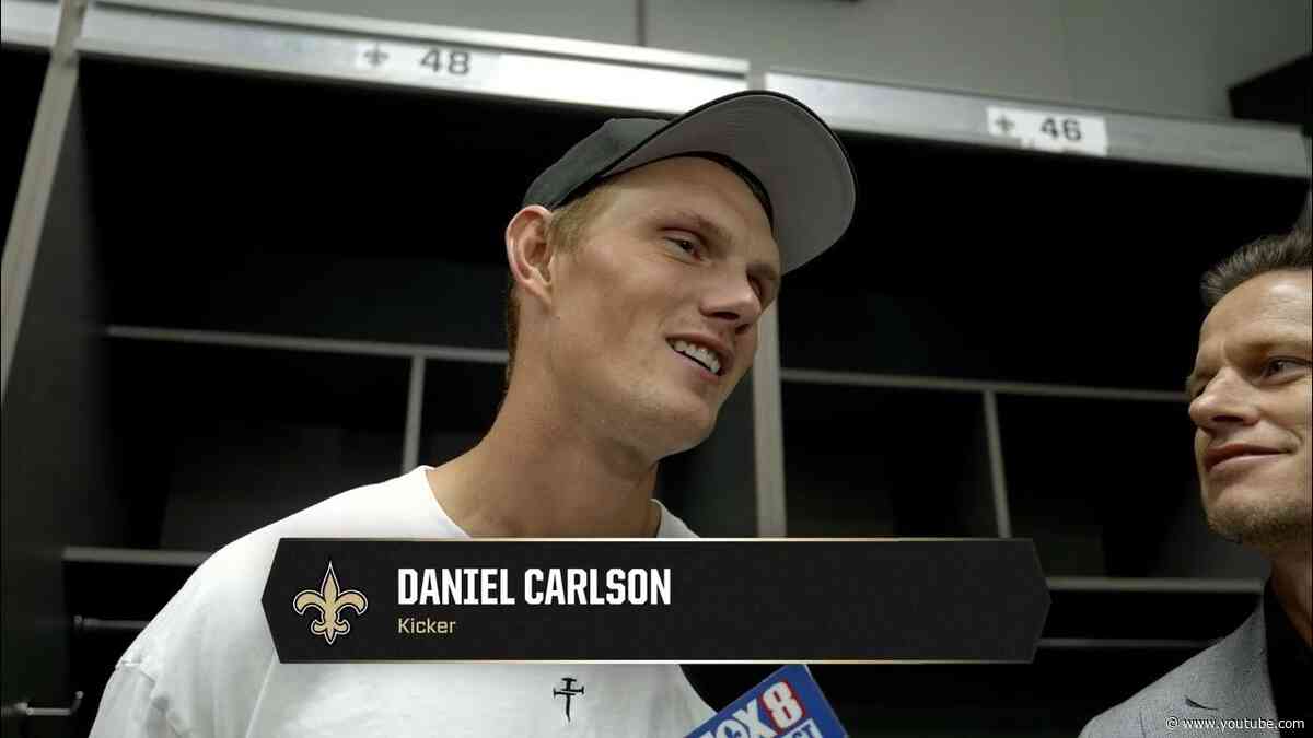 Daniel Carlson | Saints-Cowboys Postgame | 2026 NFL Preseason Week 3