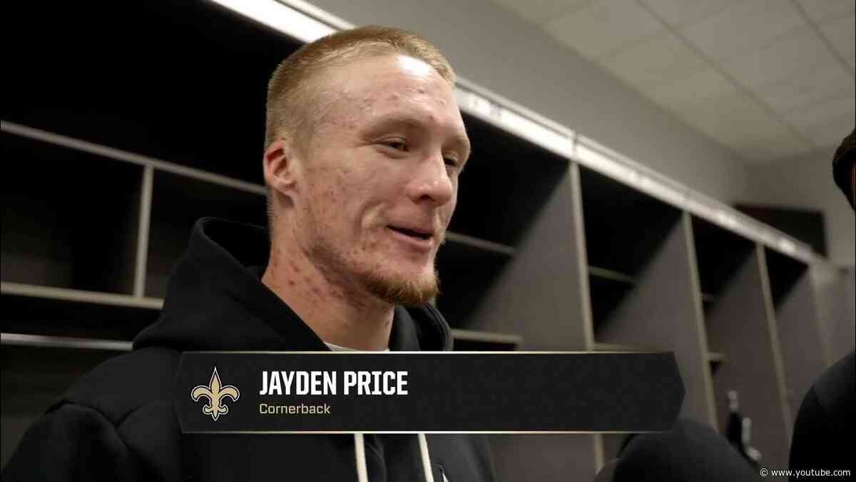 Jayden Price | Saints-Cowboys Postgame | 2026 NFL Preseason Week 3