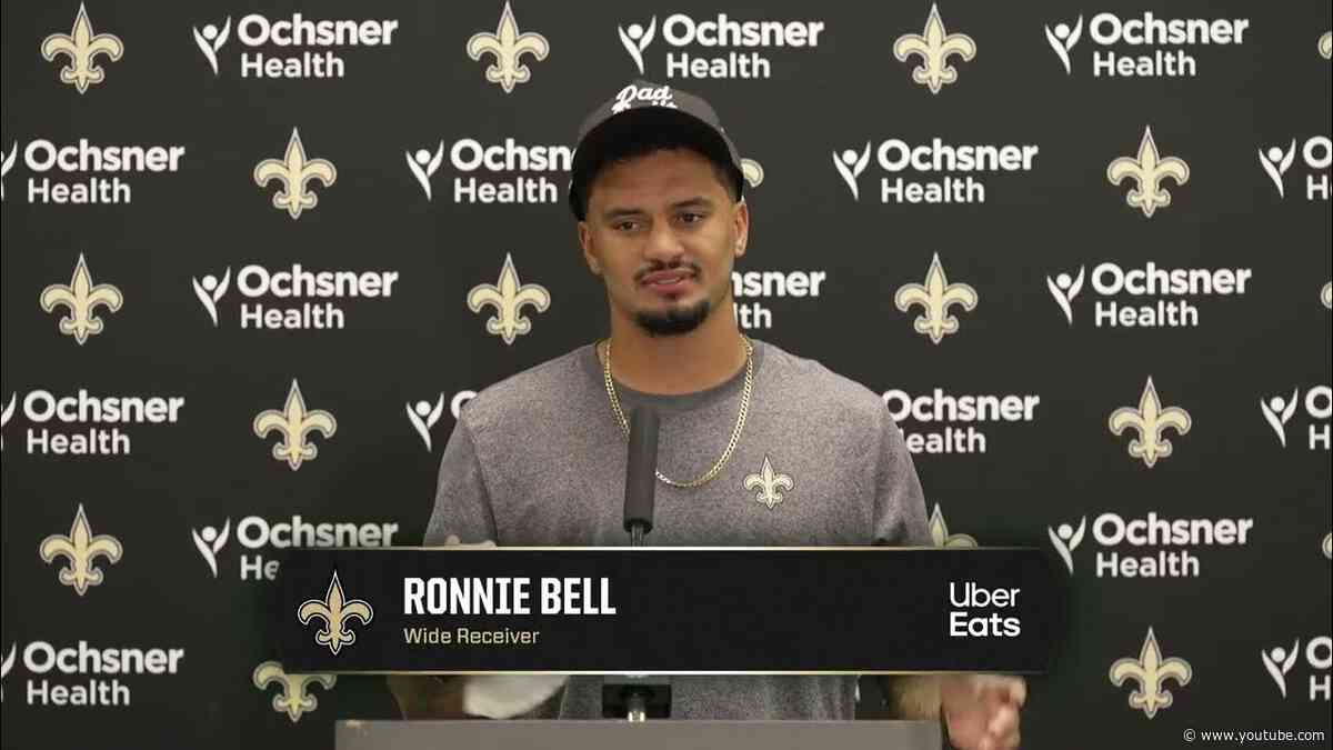 Ronnie Bell | Saints-Cowboys Postgame | 2026 NFL Preseason Week 3