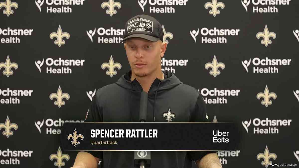 Spencer Rattler | Saints-Cowboys Postgame | 2026 NFL Preseason Week 3