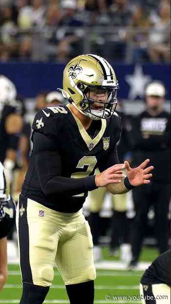 Spencer Rattler 👀 TD vs. Cowboys! #saints #nfl #shorts