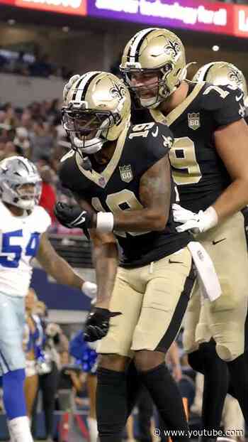 Barion Brown Jet Sweep TD 💨 #saints #nfl #shorts