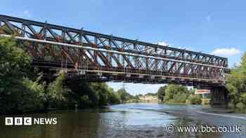 Travel disruption during railway bridge repairs