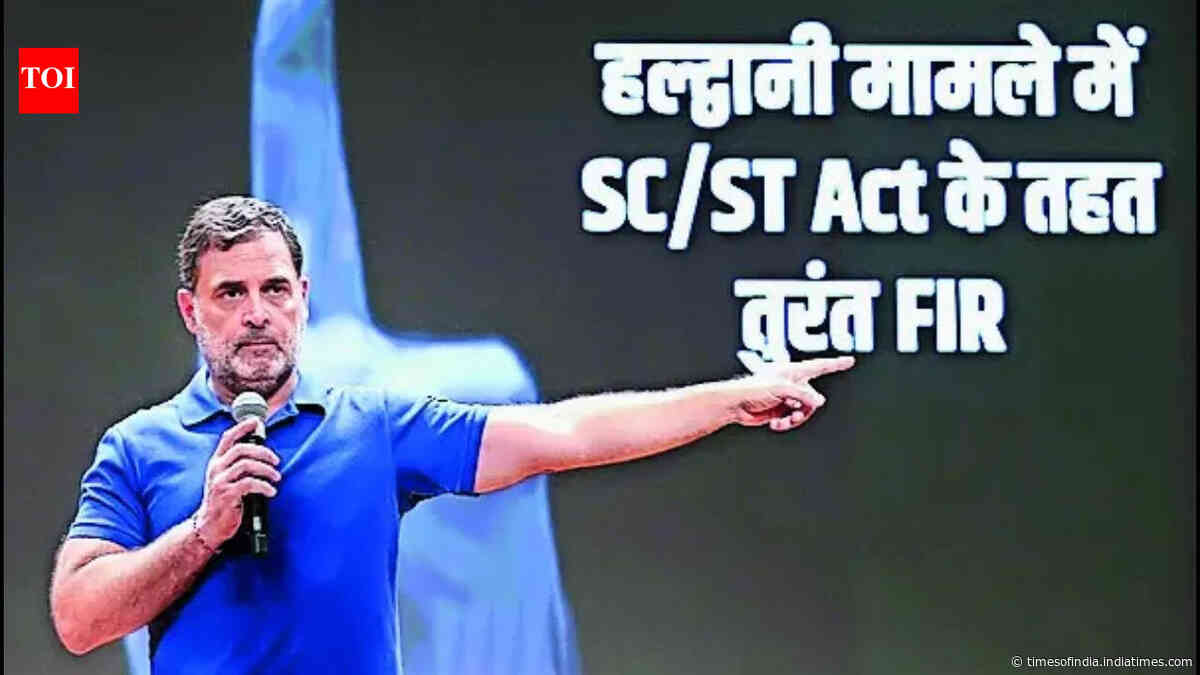 Congress &amp; BJP clash over Haldwani ‘purification’ row, Rahul seeks FIR