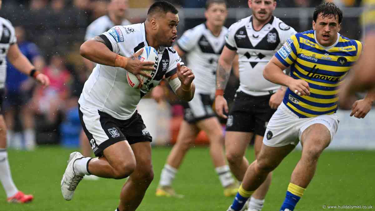 Highlights as Hull FC comeback falls short in narrow Warrington Wolves defeat