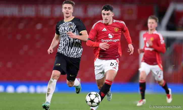 ‘I’m buzzing’ – Arsenal announce signing of highly-rated Man Utd attacker
