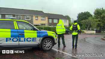 Murder investigation after man found dead and child seriously injured