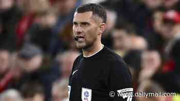 Premier League referee 'suspended over inappropriate behaviour with a woman amid investigation into £110k-a-year official'