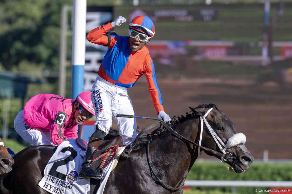 With Book'em Danno out, Hymn conquers Forego on Travers Day at Saratoga