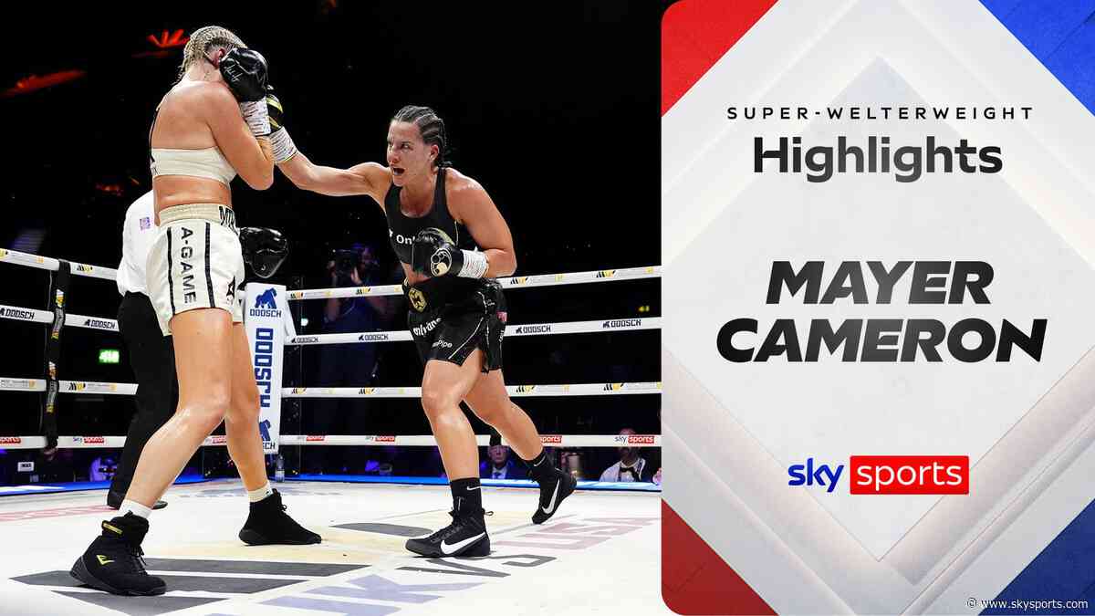 Cameron stuns Mayer with unanimous decision victory