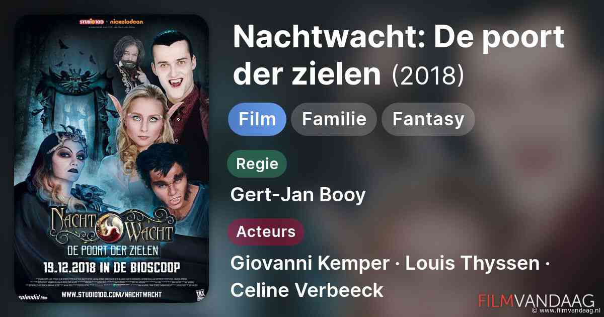 Nachtwacht: De poort der zielen [09:00, Ketnet, IMDb: 6.3]