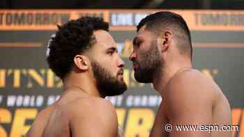 Moses Itauma vs. Filip Hrgovic: Live updates as Hrgovic wins thrilling heavyweight title bout