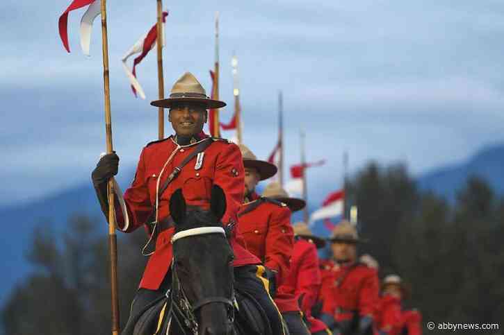 PHOTOS: RCMP Musical Ride shines at sunset in Chilliwack