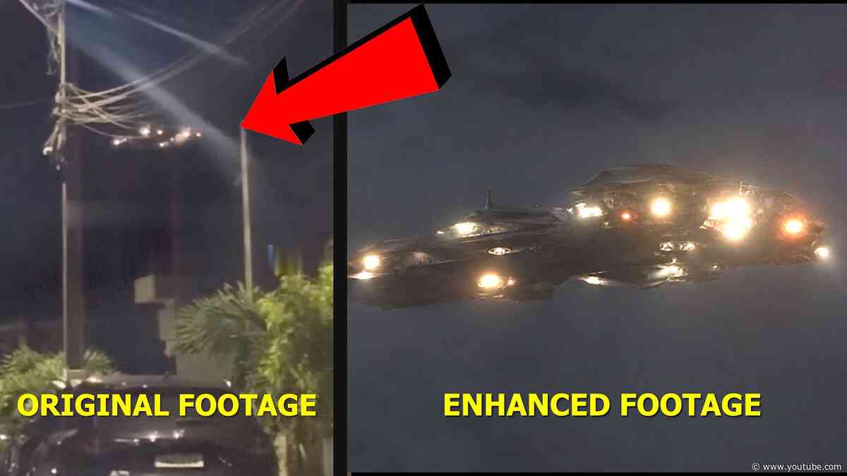WHOA!!! MASSIVE 300 Foot Wide UFO Caught On Video! 2026