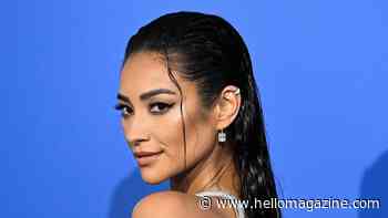 Shay Mitchell wows in tiny textured bikini in new photos