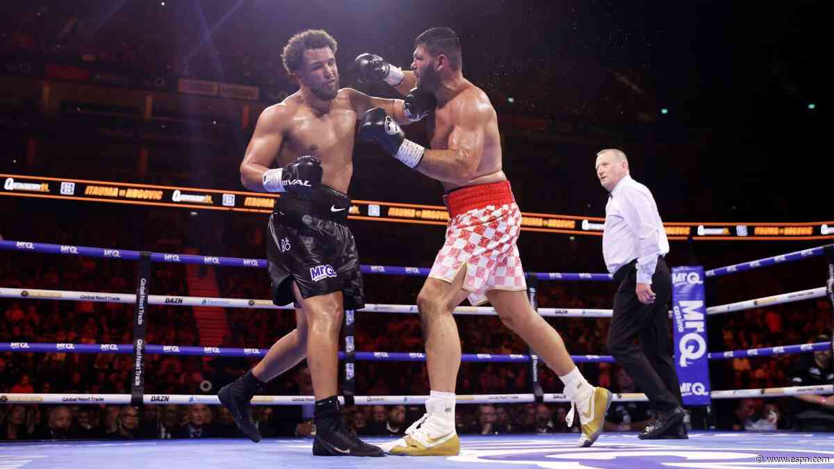 Round-by-round:  Filip Hrgovic stops Moses Itaumain big upset