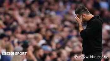 £300m spent, bottom of the table... but Spurs boss De Zerbi 'not angry'